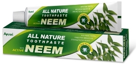  Аюрведическая зубная паста с Нимом (Neem Toothpaste Ayusri), 100 г